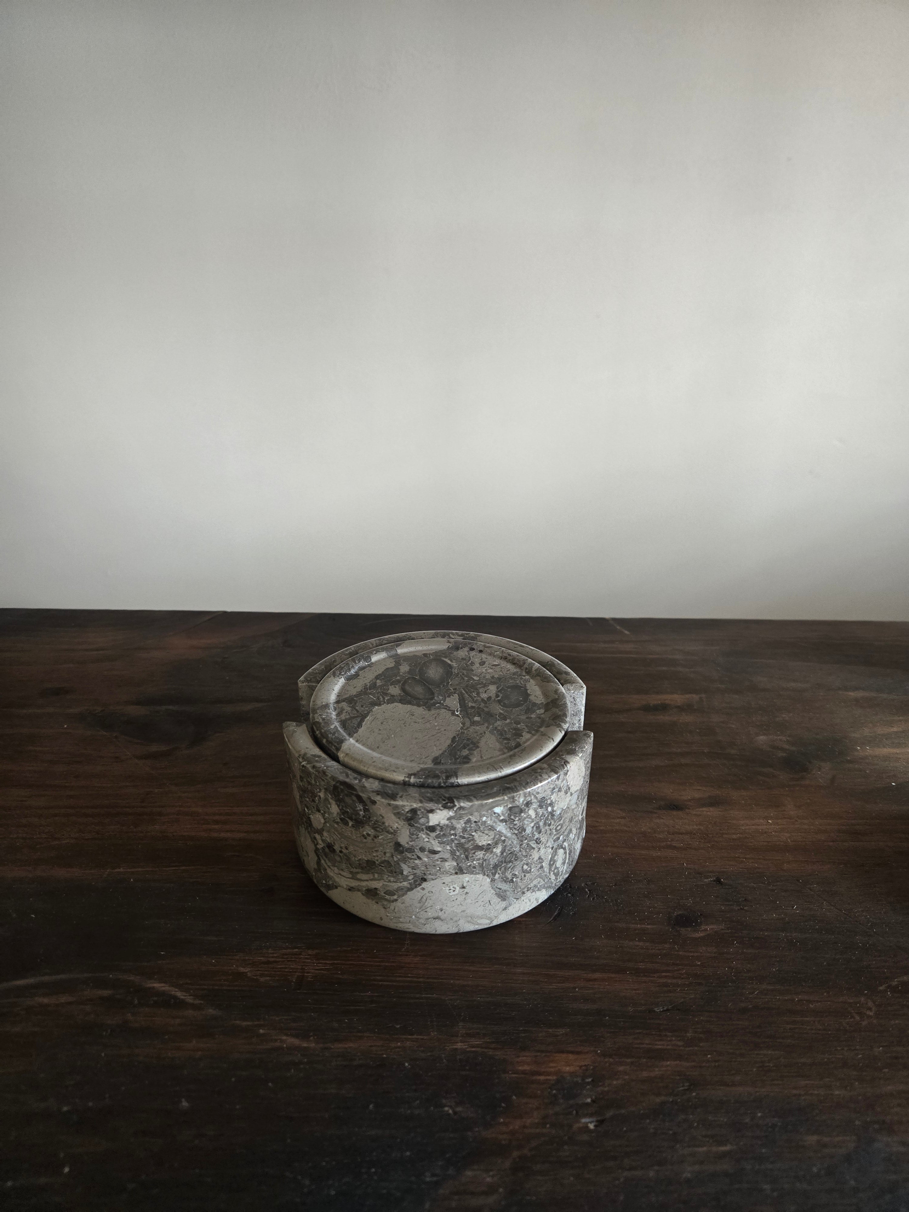 Stone Coasters-Fossil Marble (Set of 6)