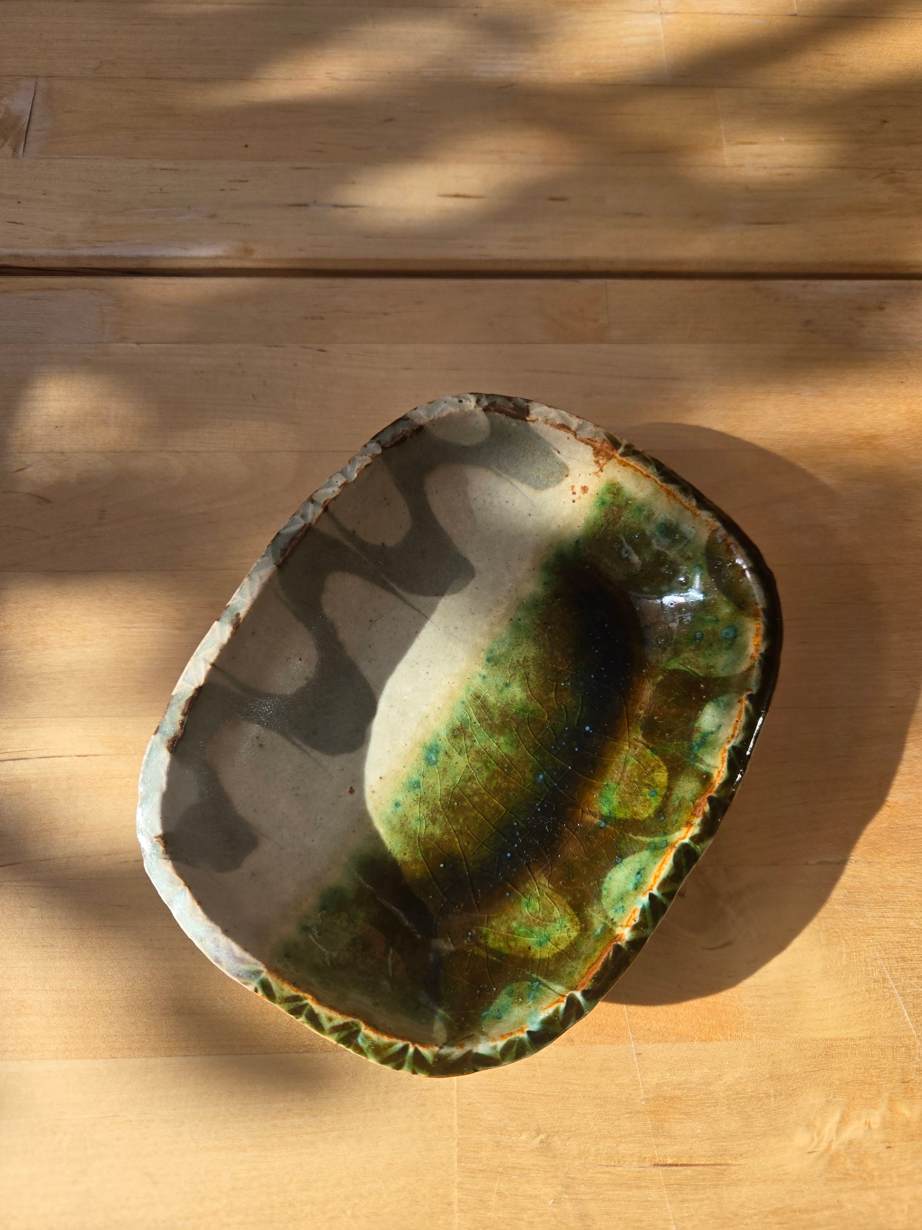 Neriage Side Plate by Sousougama