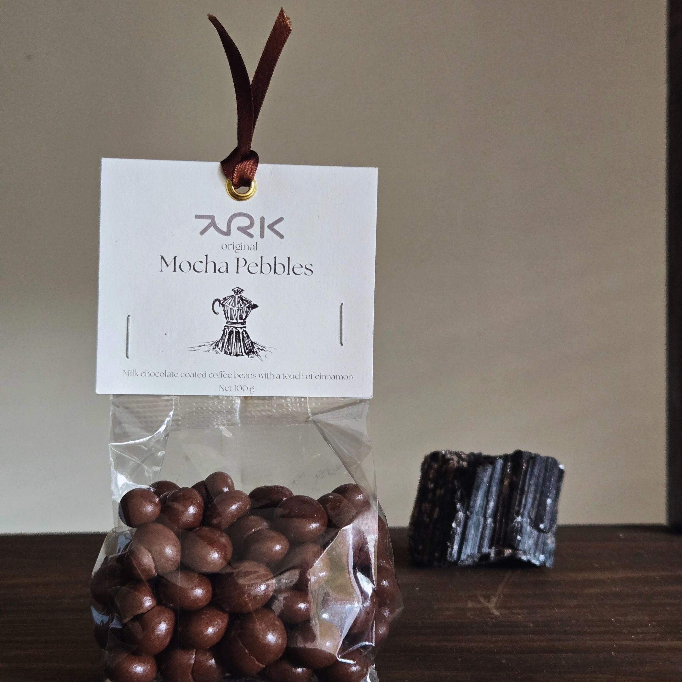 Mocha Pebbles- Ark Original Chocolate Coated Coffee Beans