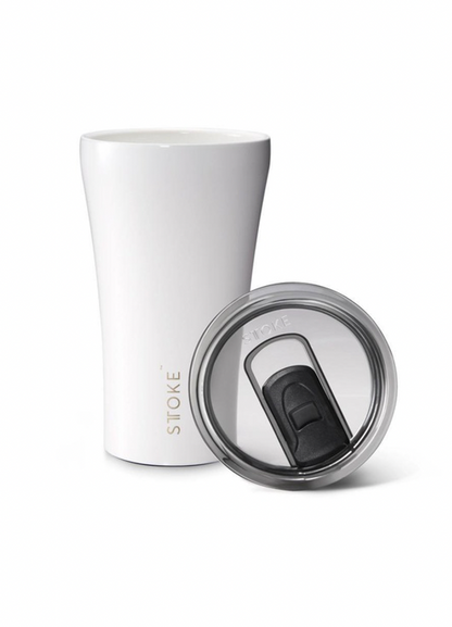 STTOKE Ceramic Reusable Coffee Cup 240ml